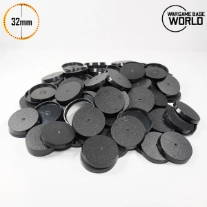 32mm Round Bases