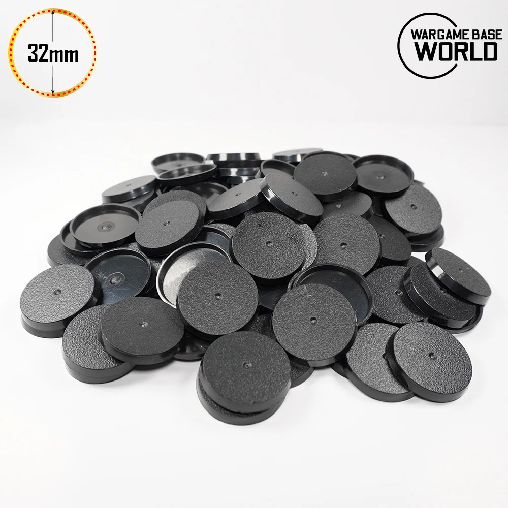 32mm Round Bases
