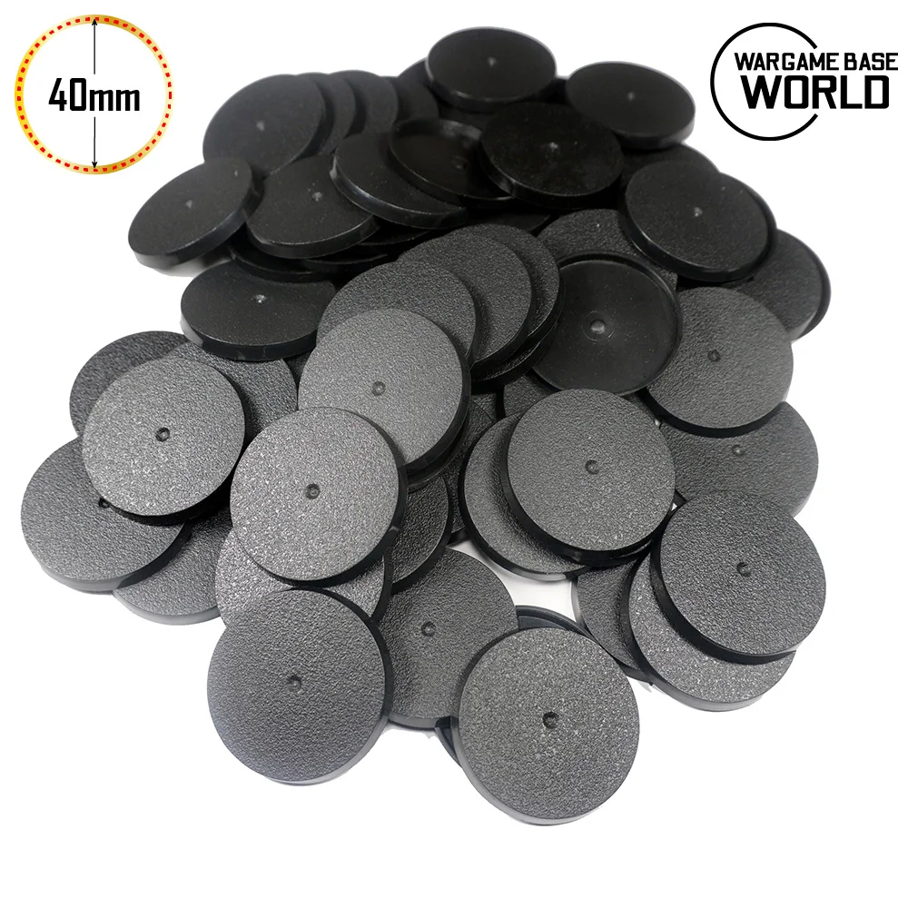 40mm Round Bases