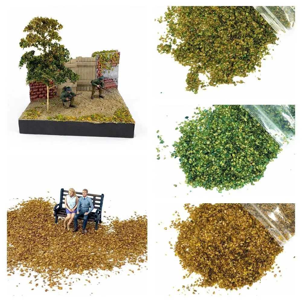35ml/bag Sand Table Simulation Mini Leaves Miniature Static Leaf Layout Scene Model Wargame Accessories Fairy Garden DIY