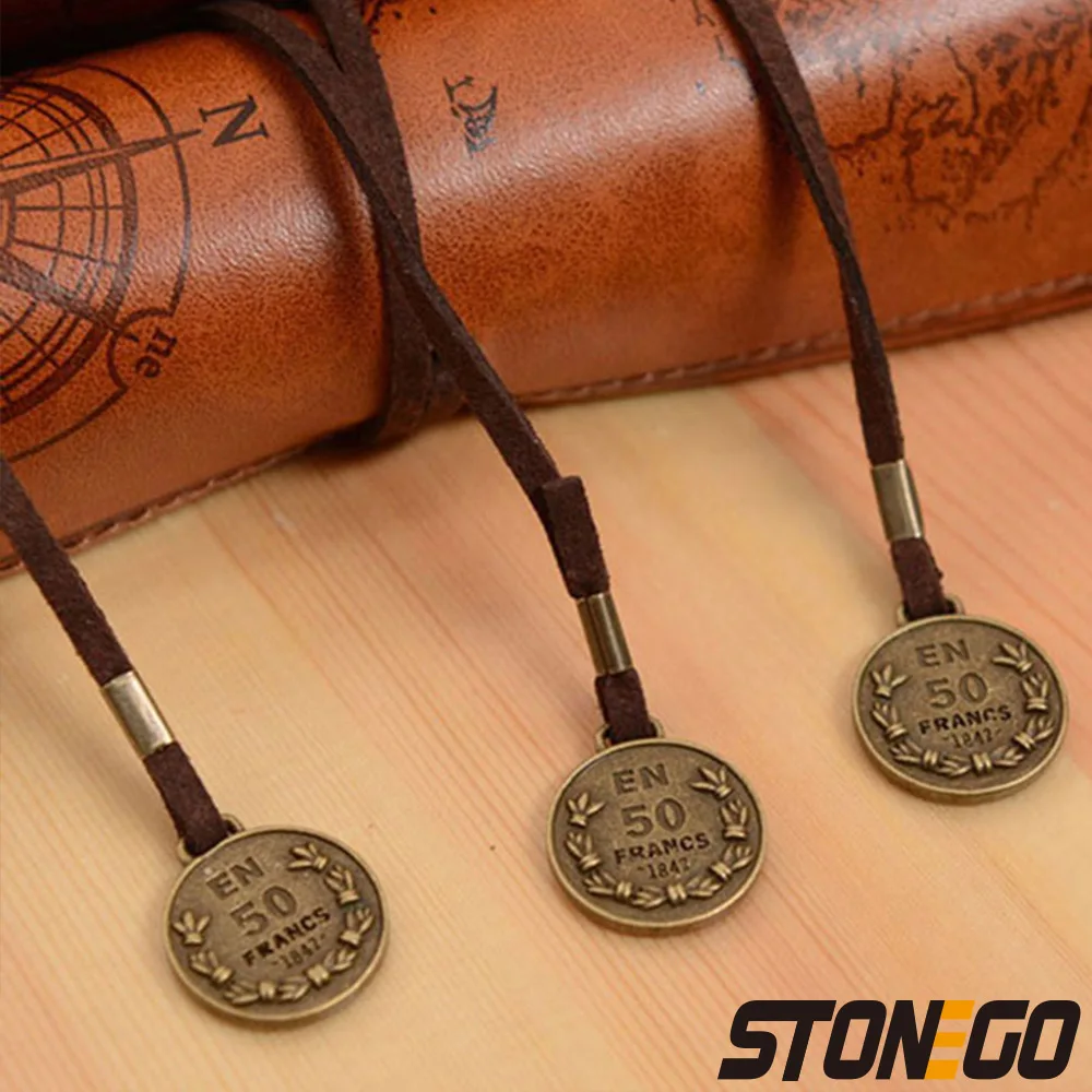 STONEGO Retro Treasure Map Leather Pen Bag Popular Roll Case Bag Vintage Style Roll Pencil Case Pencil Bag PU Bag Pencil Case - Image 4